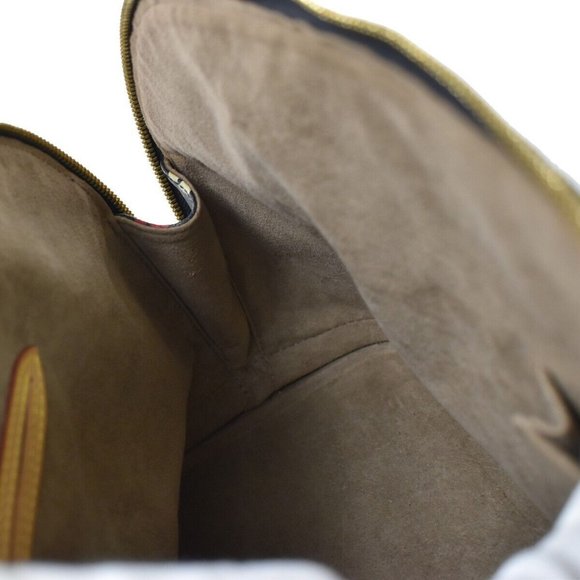 LOUIS VUITTON Logo Alma Hand Bag Monogram Multi Leather Black - Picture 12 of 16